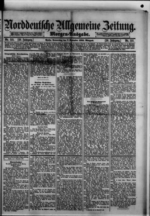 Norddeutsche allgemeine Zeitung vom 07.11.1889