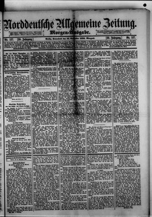Norddeutsche allgemeine Zeitung vom 16.11.1889