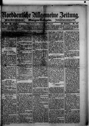 Norddeutsche allgemeine Zeitung vom 01.12.1889