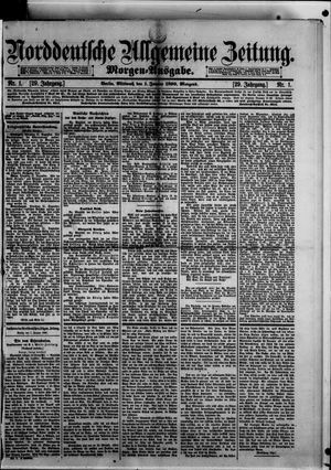 Norddeutsche allgemeine Zeitung vom 01.01.1890