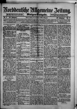 Norddeutsche allgemeine Zeitung on Jan 3, 1890