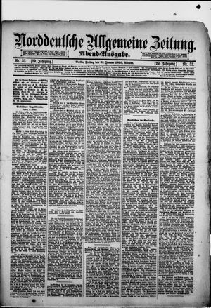 Norddeutsche allgemeine Zeitung on Jan 31, 1890