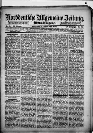 Norddeutsche allgemeine Zeitung on Feb 7, 1890