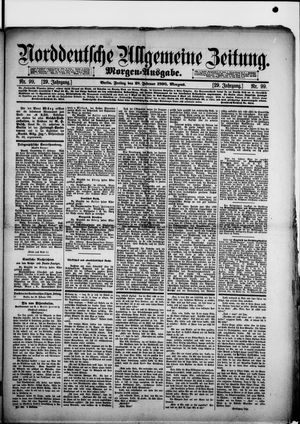 Norddeutsche allgemeine Zeitung vom 28.02.1890