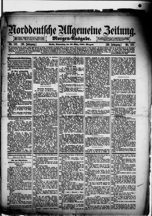 Norddeutsche allgemeine Zeitung on Mar 20, 1890