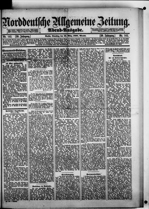 Norddeutsche allgemeine Zeitung vom 25.03.1890