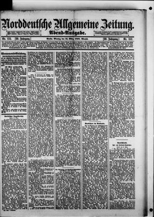 Norddeutsche allgemeine Zeitung vom 31.03.1890
