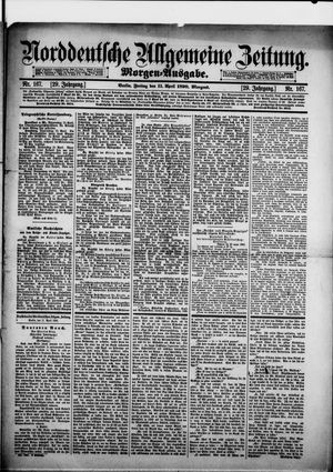 Norddeutsche allgemeine Zeitung vom 11.04.1890