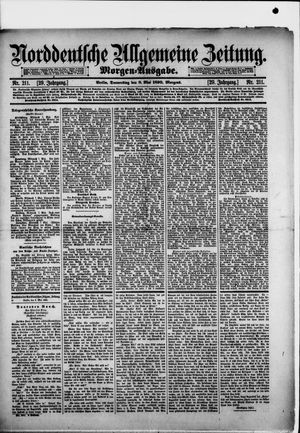 Norddeutsche allgemeine Zeitung vom 08.05.1890