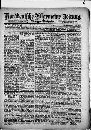 Norddeutsche allgemeine Zeitung vom 10.05.1890
