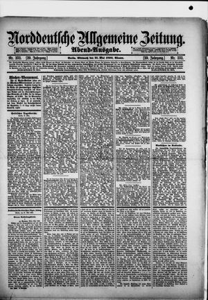 Norddeutsche allgemeine Zeitung vom 21.05.1890