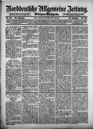 Norddeutsche allgemeine Zeitung vom 23.05.1890
