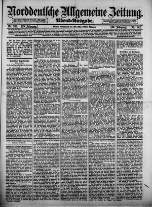 Norddeutsche allgemeine Zeitung vom 28.05.1890