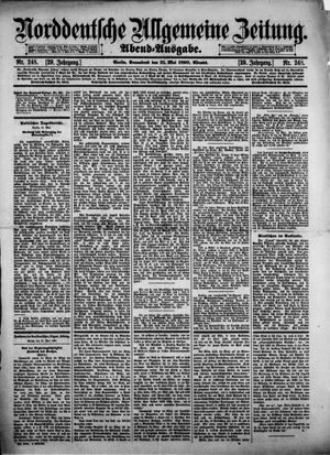Norddeutsche allgemeine Zeitung vom 31.05.1890
