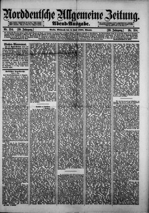 Norddeutsche allgemeine Zeitung on Jun 4, 1890