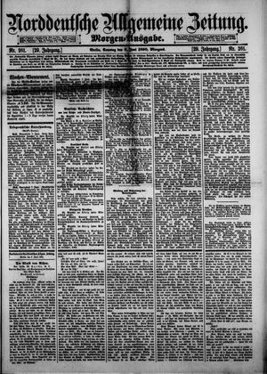 Norddeutsche allgemeine Zeitung vom 08.06.1890