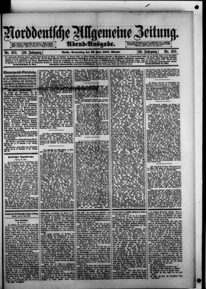 Norddeutsche allgemeine Zeitung on Jun 26, 1890