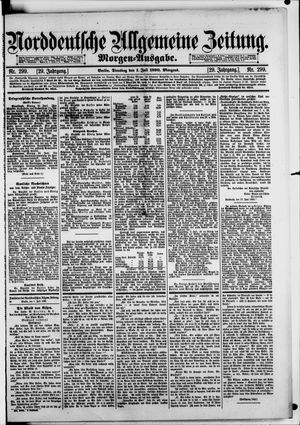 Norddeutsche allgemeine Zeitung vom 01.07.1890