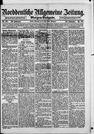 Norddeutsche allgemeine Zeitung on Jul 2, 1890
