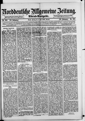 Norddeutsche allgemeine Zeitung on Jul 4, 1890