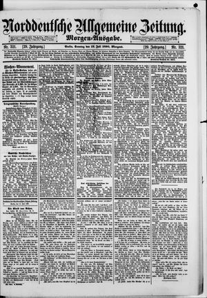 Norddeutsche allgemeine Zeitung vom 13.07.1890