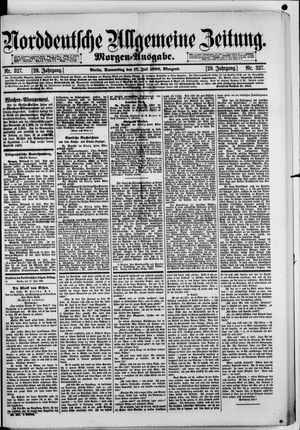 Norddeutsche allgemeine Zeitung on Jul 17, 1890