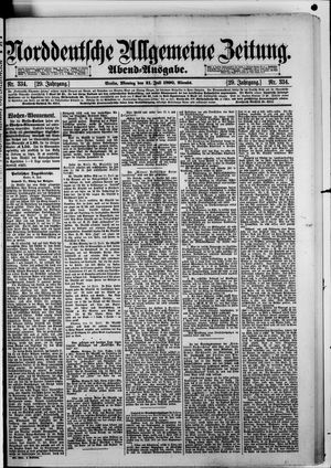 Norddeutsche allgemeine Zeitung vom 21.07.1890