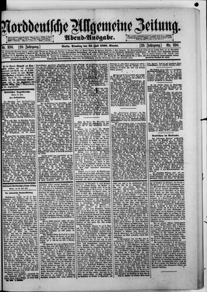 Norddeutsche allgemeine Zeitung vom 22.07.1890