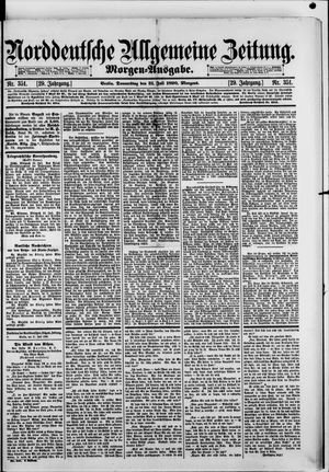 Norddeutsche allgemeine Zeitung vom 31.07.1890