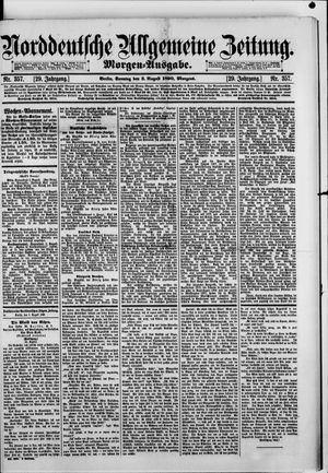 Norddeutsche allgemeine Zeitung vom 03.08.1890