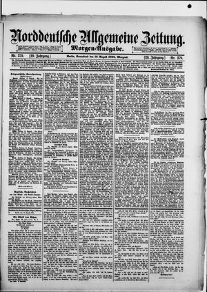 Norddeutsche allgemeine Zeitung vom 16.08.1890