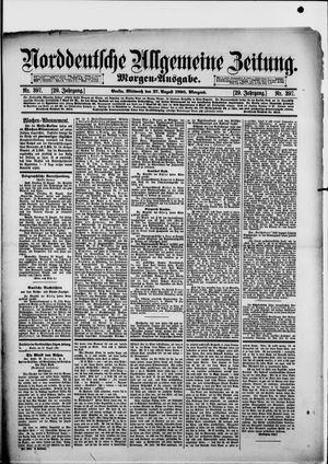Norddeutsche allgemeine Zeitung vom 27.08.1890