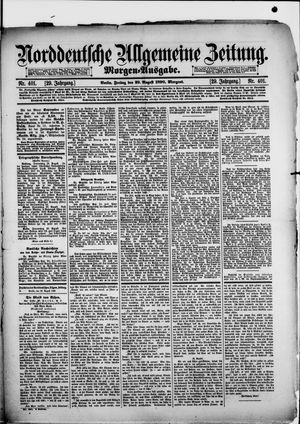 Norddeutsche allgemeine Zeitung vom 29.08.1890