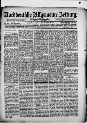 Norddeutsche allgemeine Zeitung vom 04.09.1890