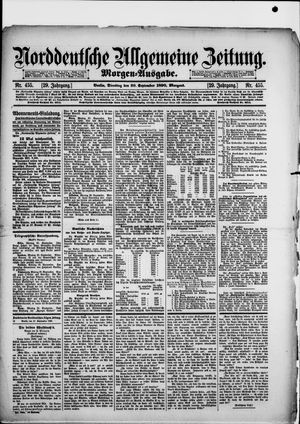 Norddeutsche allgemeine Zeitung vom 30.09.1890