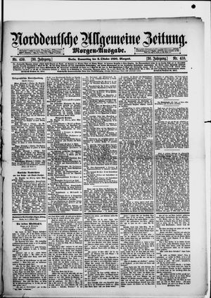 Norddeutsche allgemeine Zeitung vom 02.10.1890