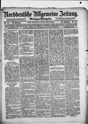 Norddeutsche allgemeine Zeitung vom 09.10.1890