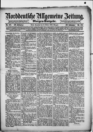 Norddeutsche allgemeine Zeitung vom 11.10.1890