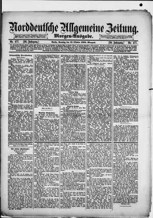 Norddeutsche allgemeine Zeitung vom 12.10.1890