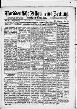 Norddeutsche allgemeine Zeitung vom 18.10.1890