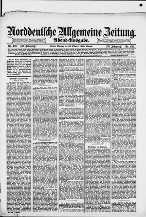 Norddeutsche allgemeine Zeitung vom 20.10.1890