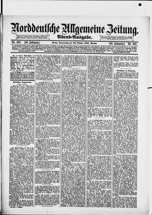 Norddeutsche allgemeine Zeitung vom 23.10.1890
