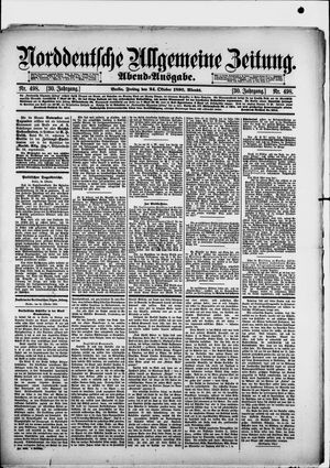 Norddeutsche allgemeine Zeitung vom 24.10.1890