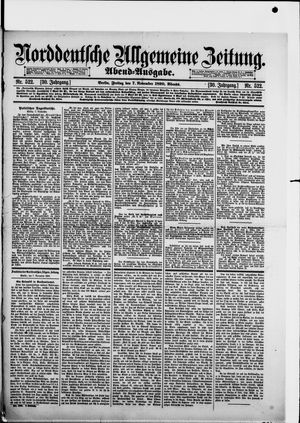 Norddeutsche allgemeine Zeitung vom 07.11.1890