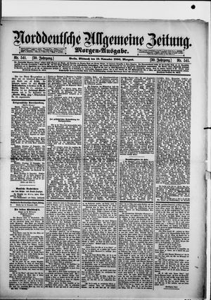 Norddeutsche allgemeine Zeitung vom 19.11.1890