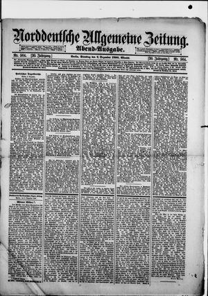 Norddeutsche allgemeine Zeitung vom 02.12.1890