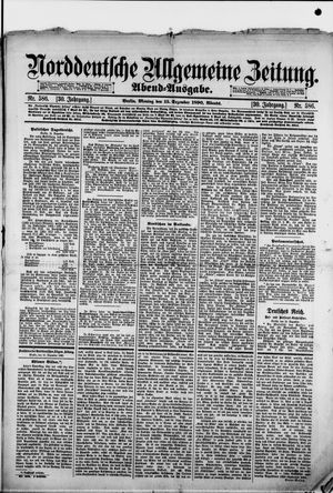 Norddeutsche allgemeine Zeitung vom 15.12.1890