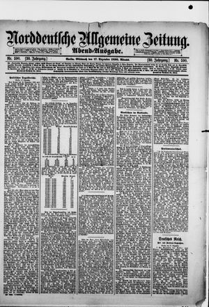 Norddeutsche allgemeine Zeitung vom 17.12.1890