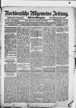 Norddeutsche allgemeine Zeitung vom 24.12.1890