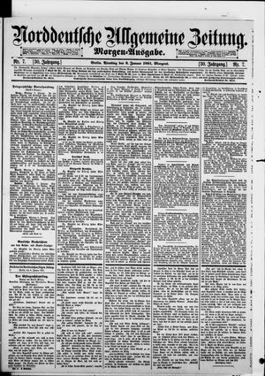 Norddeutsche allgemeine Zeitung on Jan 6, 1891